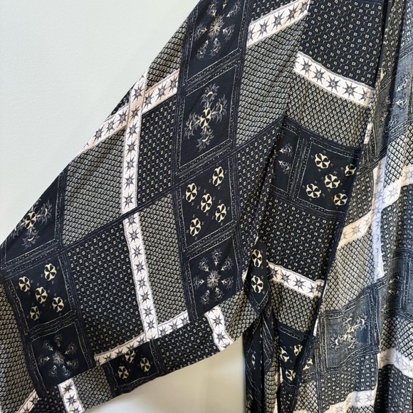 Free People Festival boho oversized cape flowy duster - Twilight stars - Picture 5 of 9